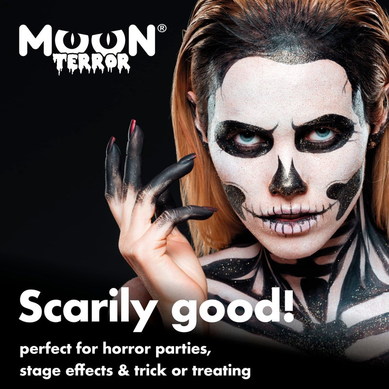 Moon Terror Halloween Face Paint Body Paint by Moon Terror - Set of 6 - SFX Make up, Special Effects Make up - 0.40fl oz - Image 5